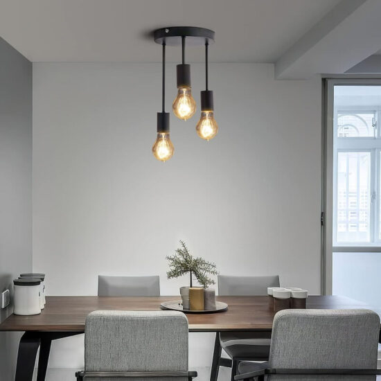 Lampa sufitowa Wilmcote loft minimalistyczna, elegancka, stylowa. Do sypialni, do kuchni, do salonu.