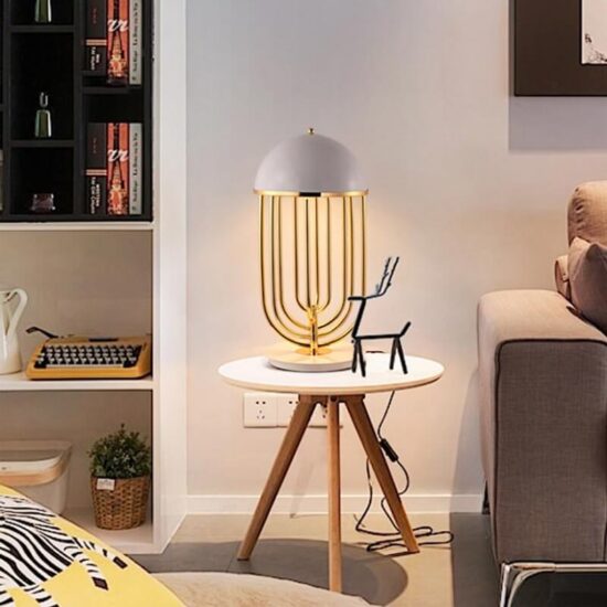 Piękna lampa stołowa Dolce Vita art deco elegancka i stylowa. Do sypialni, do gabinetu, do salonu.