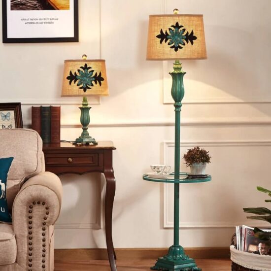 Lampa stołowa vintage retro styl amerykański, zjawiskowa i oryginalna. Do sypialni, do salonu, do gabinetu.