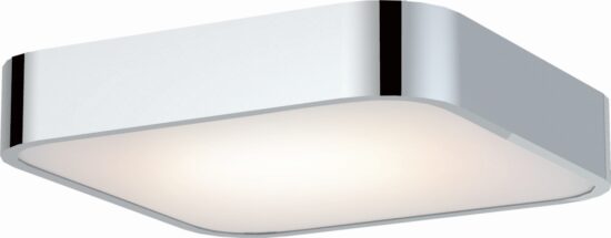 Kwadratowa Lampa Sufitowa Plafon Lucie LED IP44 Chrom