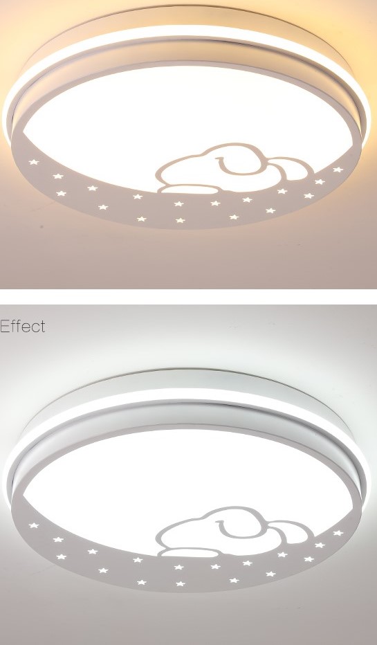 Lampa Sufitowa Okrągła LED Do Pokoju Dziecięcego
