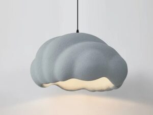 Nowoczesna Lampa Wisząca Wabi-Sabi Cloud w Stylu Japońskim w Różnych Kolorach