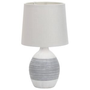 Minimalistyczna Klasyczna Ceramiczna Lampa Stołowa Vase Biała