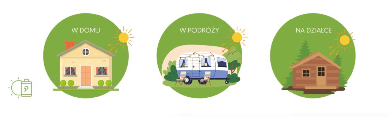 Solarna lampa na stół zielona USB STC-16G