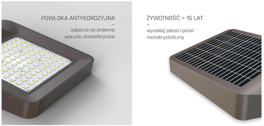 Latarnia solarna z bluetooth SLP-5022 22W LED