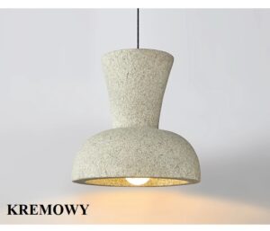 Nowoczesna Lampa Wisząca Wabi-Sabi Cup Granite w Stylu Japońskim w Różnych Kolorach