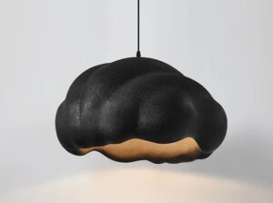 Nowoczesna Lampa Wisząca Wabi-Sabi Cloud w Stylu Japońskim w Różnych Kolorach