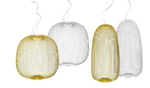 Nowoczesna Minimalistyczna Metalowa Lampa Wisząca Spokes LED w Różnych Kolorach