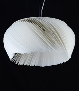 Nowoczesna Akrylowa Lampa Wisząca Astele Żyrandol w Kolorze Białym