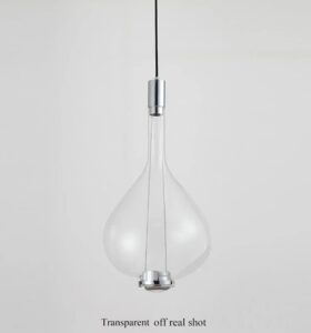 Nowoczesna Szklana Lampa Wisząca Sky Fall w Różnych Kolorach