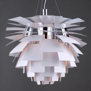 Nowoczesna Skandynawska Metalowa Lampa Wisząca Artichoke Żyrandol w Różnych Kolorach