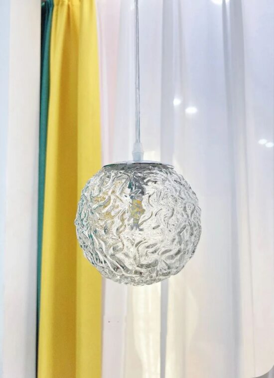 Nowoczesna Dekoracyjna Lampa Wisząca Pasto Żyrandol Szklane Kule w Kolorze Srebrnym