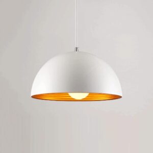 Nowoczesna Minimalistyczna Designerska Lampa Wisząca Magna w Kolorze Białym i Czarnym