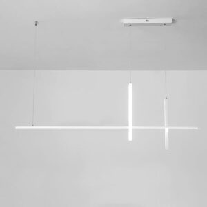 Nowoczesna Skandynawska Designerska Lampa Wisząca Mikado w Kolorze Czarnym i Białym