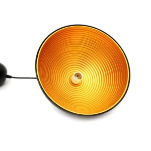 Nowoczesna Minimalistyczna Designerska Lampa Wisząca Magna w Kolorze Białym i Czarnym