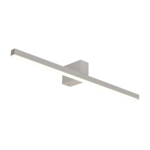 Podłużny Kinkiet Łazienkowy Lampa Ścienna Nevada IP44 Czarny i Biały Nad Lustro 4000K