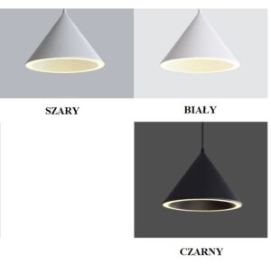 Nowoczesna Skandynawska Designerska Lampa Wisząca Annular w Różnych Kolorach