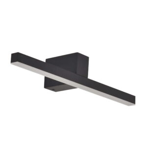 Podłużny Kinkiet Łazienkowy Lampa Ścienna Nevada IP44 Czarny i Biały Nad Lustro 4000K