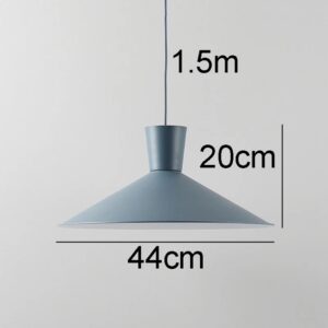 Nowoczesna Minimalistyczna Metalowa Lampa Wisząca Dial w Różnych Kolorach