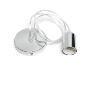 Nowoczesna Minimalistyczna Metalowa Lampa Wisząca Zawiesie Loft w Różnych Kolorach do Żarówek z Gwintem E27