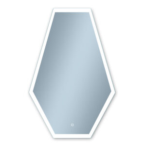 Lustro uniwersalne Honey prostokątne podświetlane LED bez ramy 