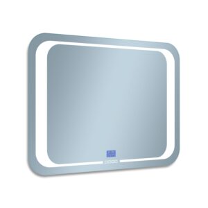 Lustro uniwersalne Timer prostokątne podświetlane LED