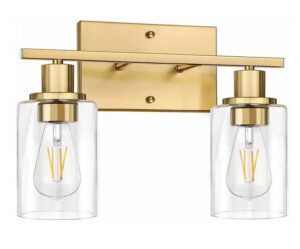 Nowoczesna Skandynawska Lampa Ścienna Hayden Kinkiet Szklany w Kolorze Złotym, Srebrnym i Czarnym