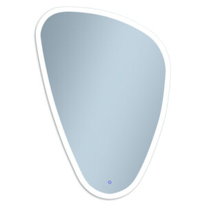 Lustro uniwersalne Impala prostokątne podświetlane LED bez ramy