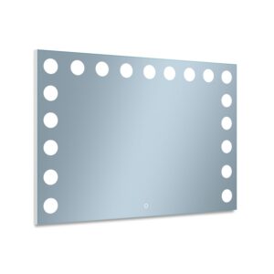 Lustro uniwersalne Visage prostokątne podświetlane LED z ramą