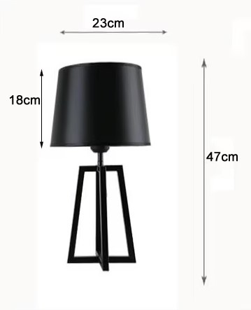 Nowoczesna Klasyczna Lampa Stołowa Amona