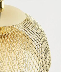 Nowoczesna Metalowa Lampa Wisząca Umage w Stylu Loftowym w Kolorze Złotym