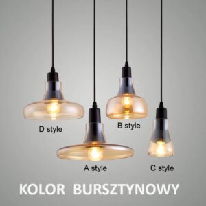 Nowoczesna Klasyczna Szklana Lampa Wisząca Brokis Shadows w Różnych Kolorach