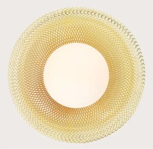 Nowoczesna Metalowa Lampa Wisząca Umage w Stylu Loftowym w Kolorze Złotym