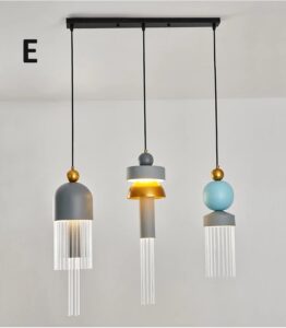 Nowoczesna Metalowa Lampa Wisząca Masiero Nappe Nad Stół 