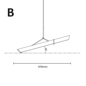 Nowoczesna Klasyczna Okrągła Lampa Wisząca Vibia Jewel ring LED
