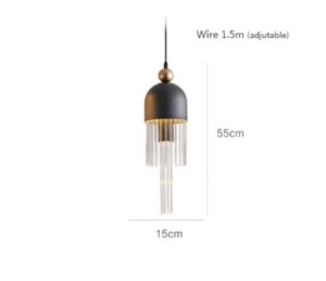 Nowoczesna Metalowa Lampa Wisząca Masiero Nappe Nad Stół 