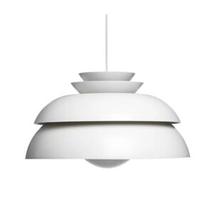 Nowoczesna Klasyczna Metalowa Lampa Wisząca Concert w Kolorze Białym