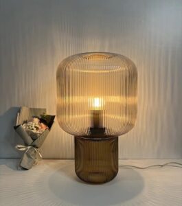 Nowoczesna Minimalistyczna Szklana Lampa Stołowa Note