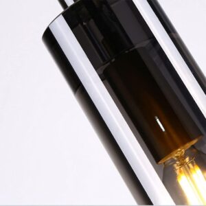 Nowoczesna Sufitowa Szklana Lampa Wisząca Annika Glamour w Kolorze Złotym