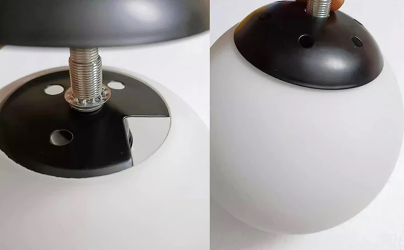 Nowoczesna Sufitowa Szklana Lampa Wisząca Tulia