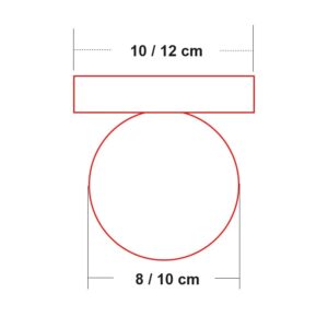 Nowoczesna Klasyczna Metalowa Lampa Ścienna Macarons Kinkiet z Akrylową Kulą w Różnych Kolorach