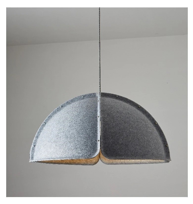 Nowoczesna Filcowa Lampa Wisząca Bell