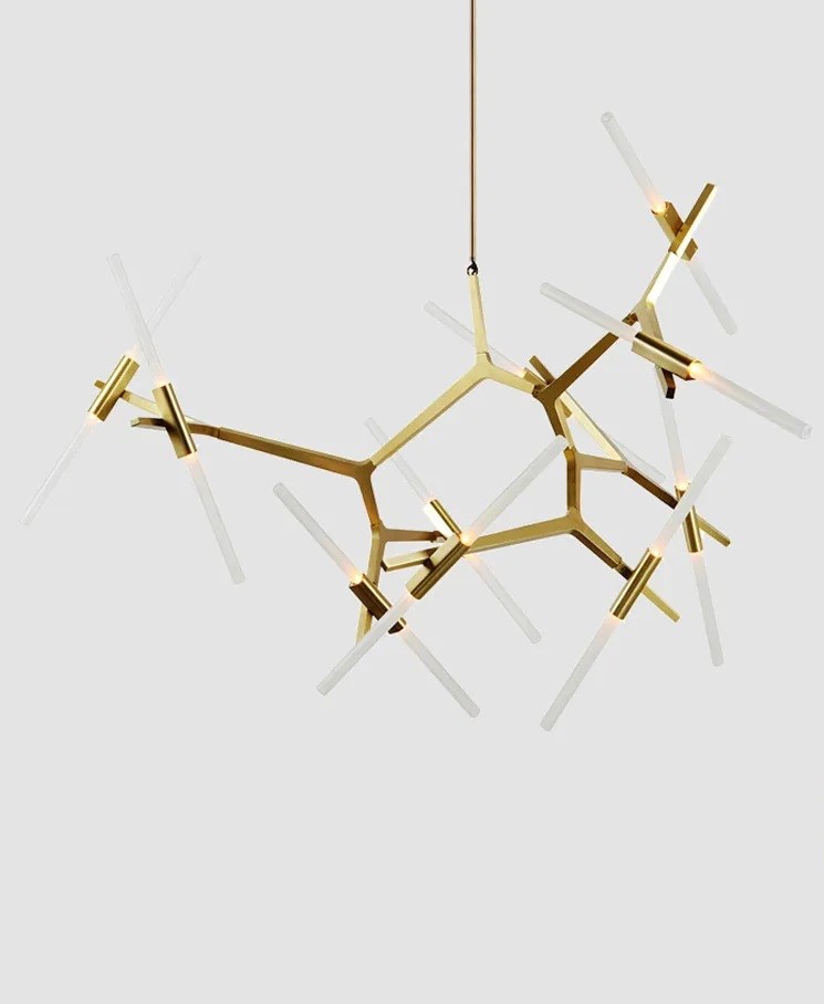 Nowoczesna Lampa Wisząca Candelabr Żyrandol