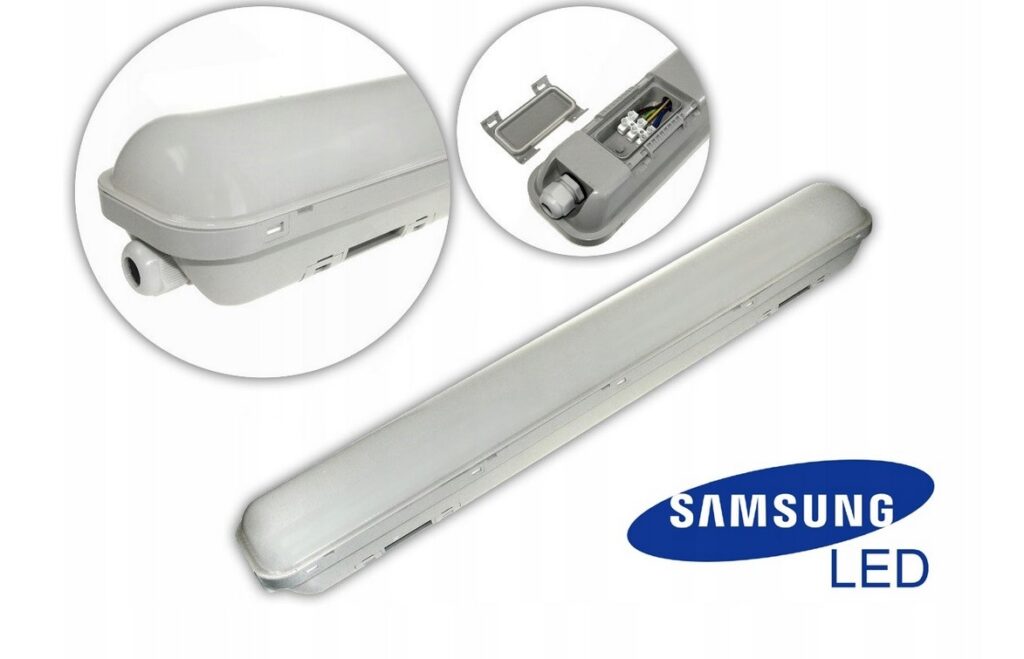 Oprawa Hermetyczna 120 cm LED 40W 3000K IP65 Biała