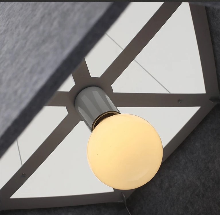 Nowoczesna Filcowa Lampa Wisząca Hekta