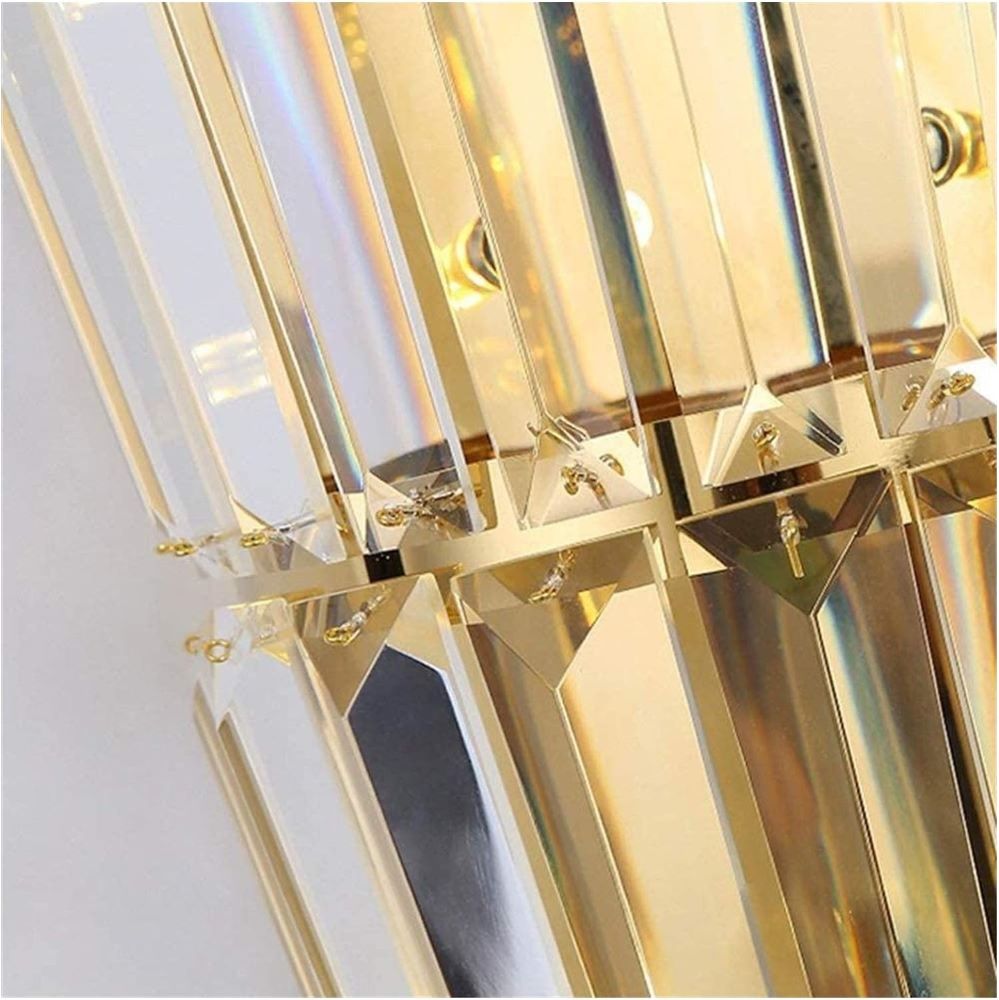 Nowoczesna Kryształowa Lampa Ścienna Crystal Kinkiet Glamour - obrazek 13