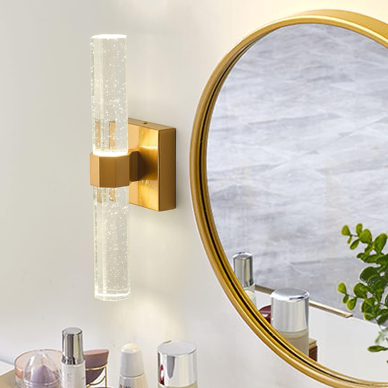 Nowoczesna Kryształowa Lampa Ścienna Essence Kinkiet Glamour - obrazek 7