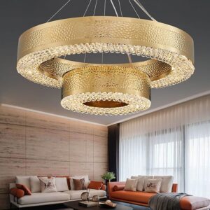 Nowoczesna Kryształowa Lampa Wisząca Maeve Żyrandol Glamour