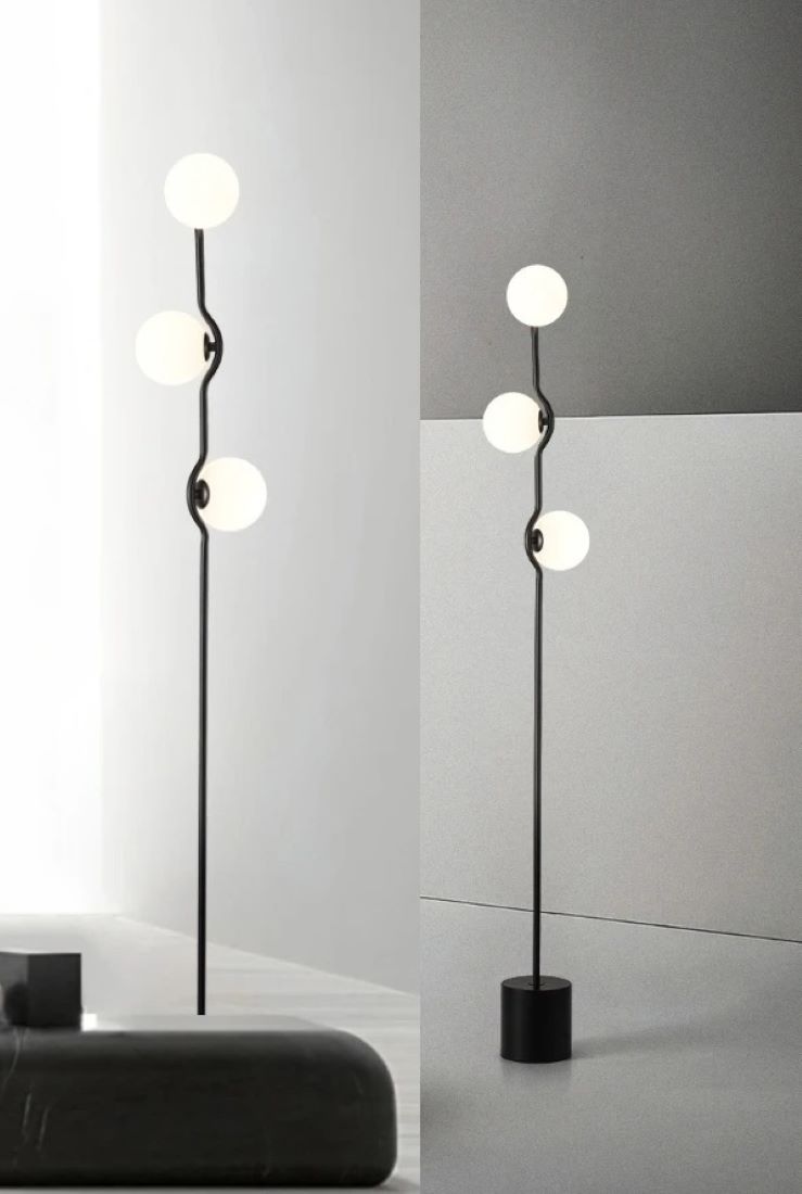 Klasyczna Metalowa Lampa Podłogowa Dorado