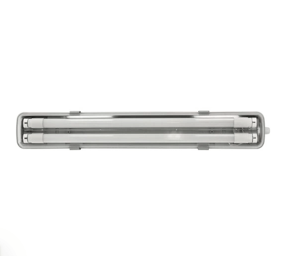 2x Oprawa Hermetyczna LED + Świetlówki